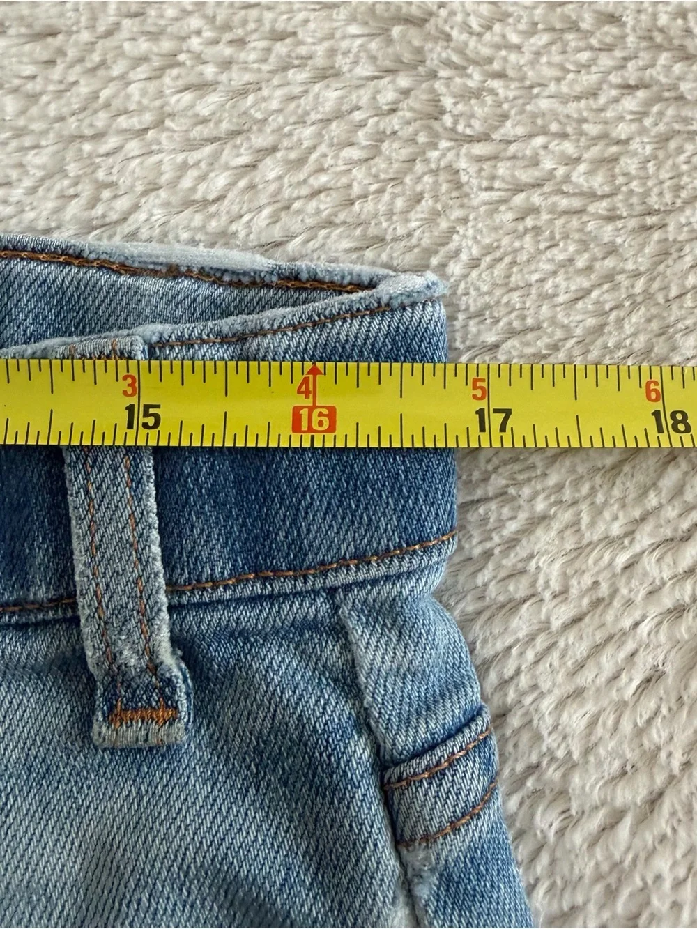 Vintage Levis Action Jeans Mens 36x29 Blue Denim Orange Tab 90's Made In USA